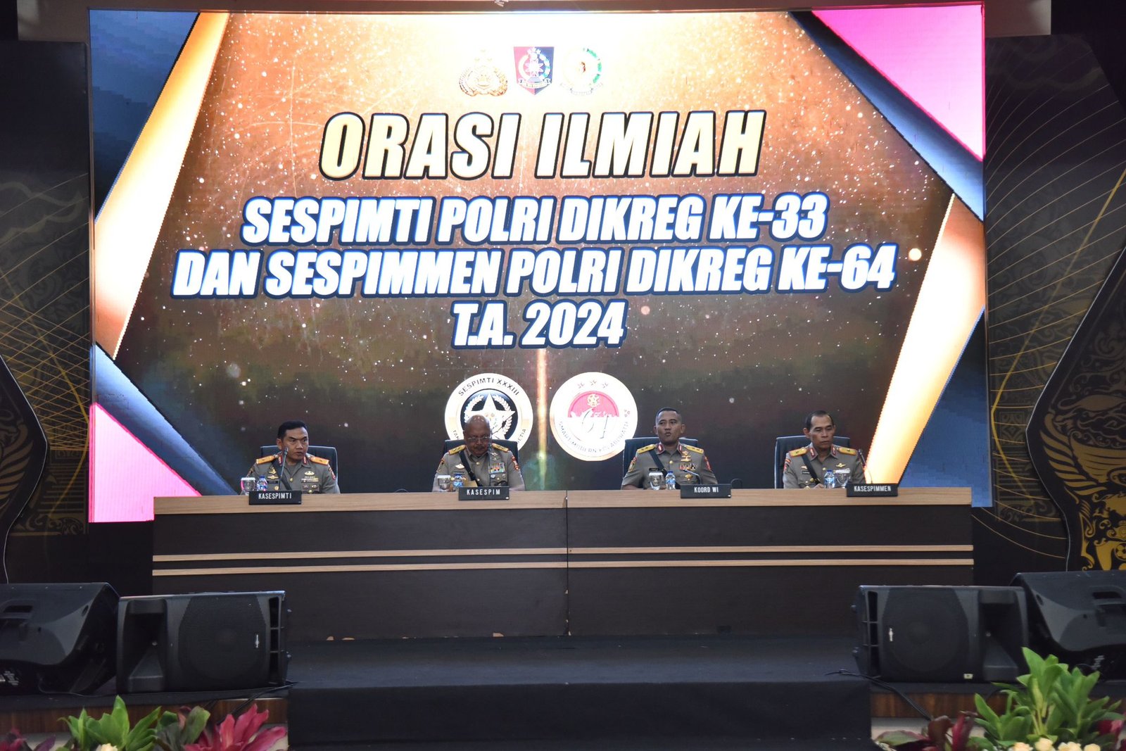 Sespimmen Orasi Ilmiah Sespimti Polri Dikreg ke-33 dan Sespimmen Polri Dikreg ke ...